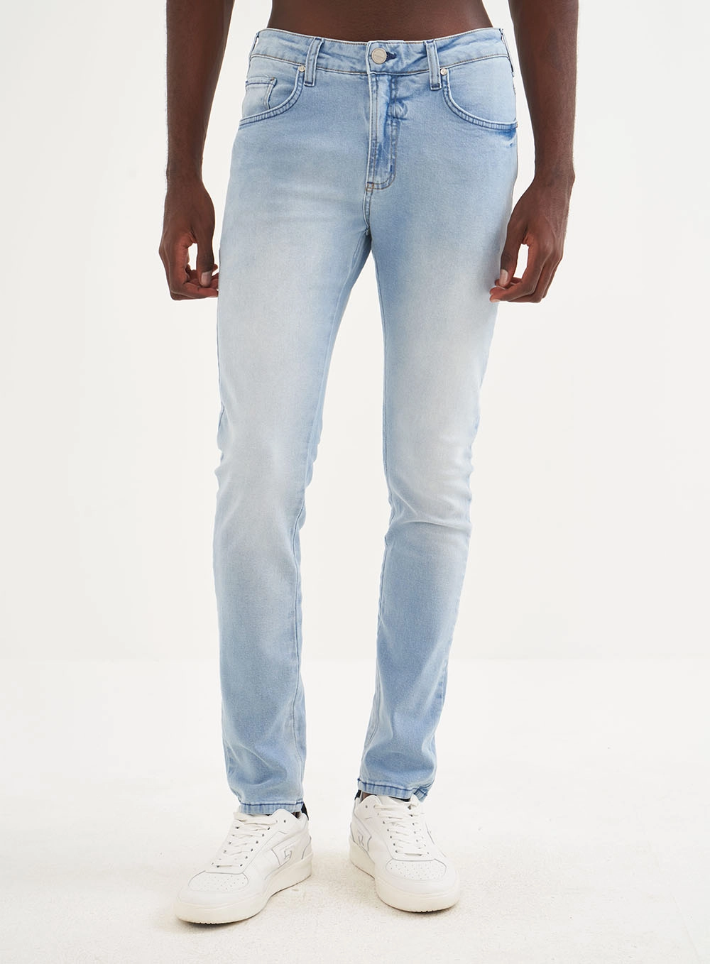 Calça Masculina Jeans Skinny - Felipe Índigo