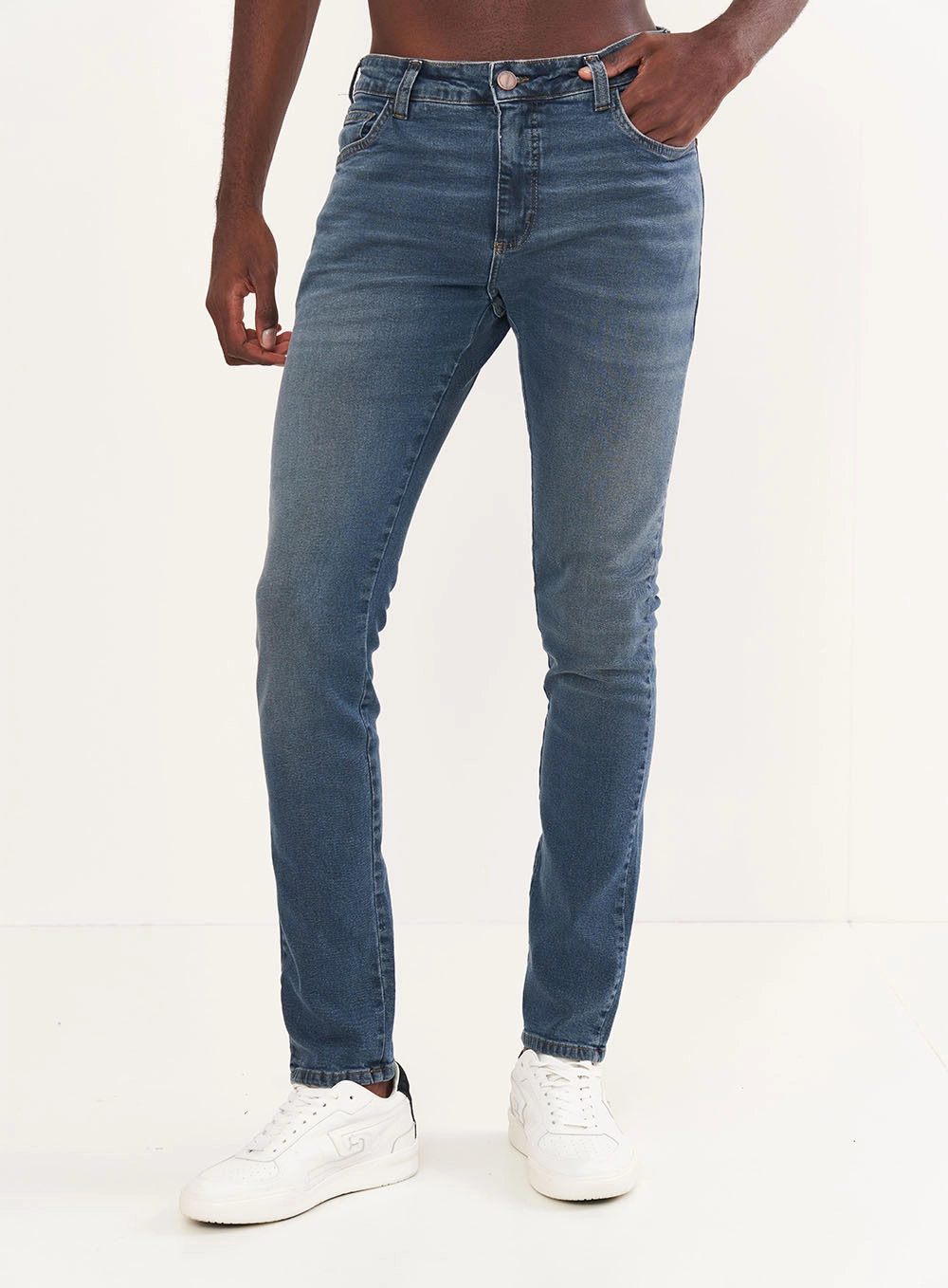Calça Masculina Jeans Felipe Índigo