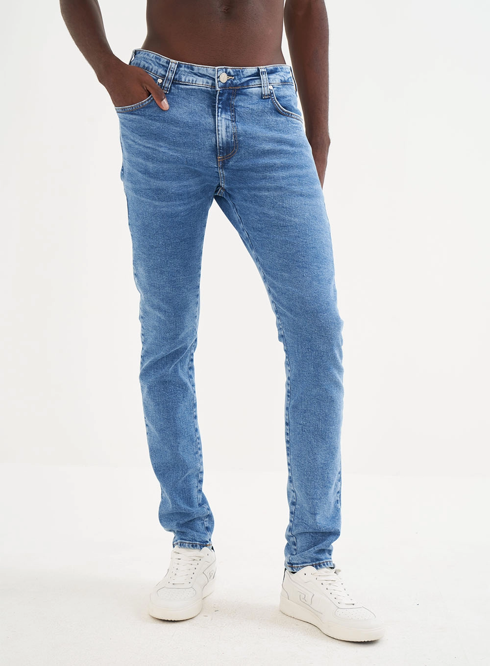 Calça Masculina Jeans Skinny - Felipe Índigo