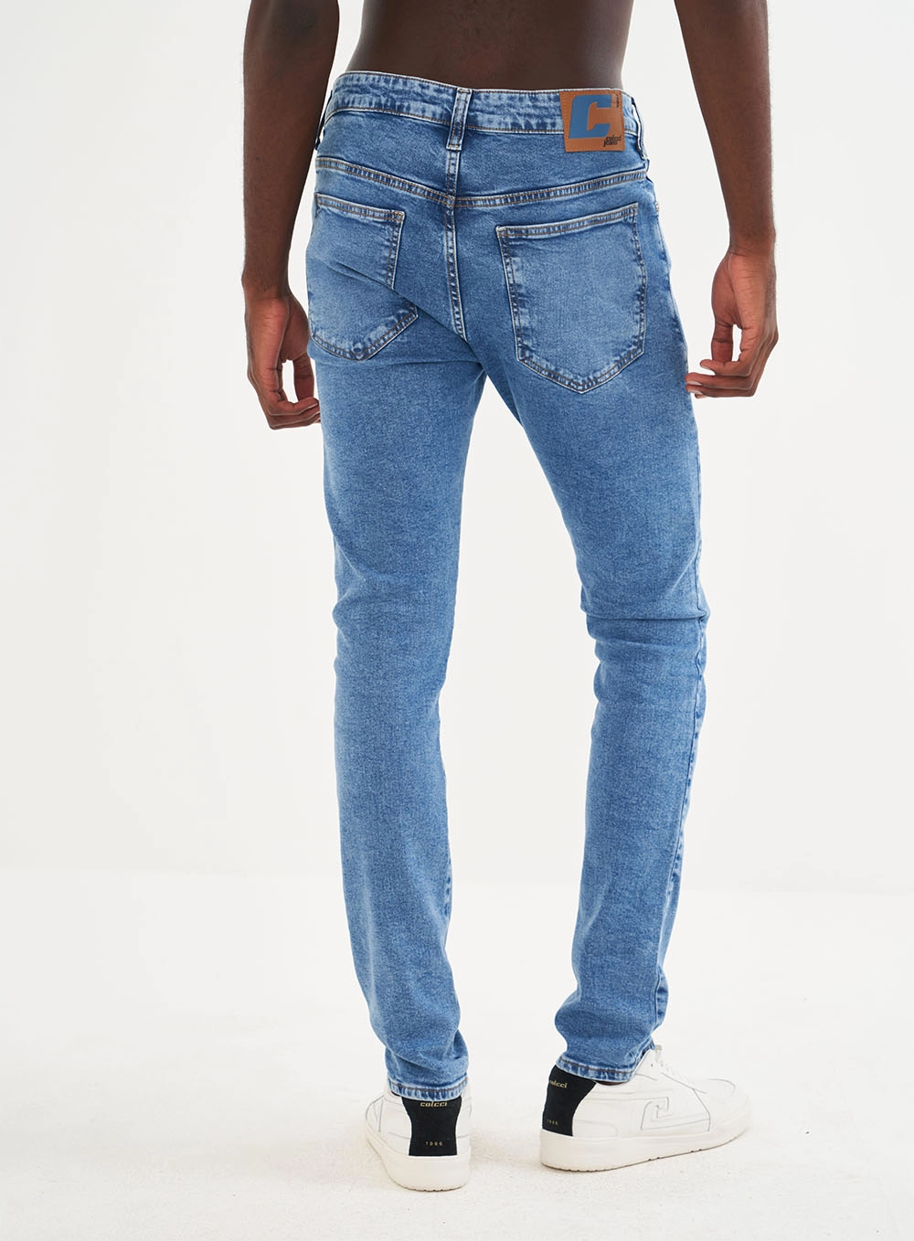 Calça Masculina Jeans Skinny - Felipe Índigo