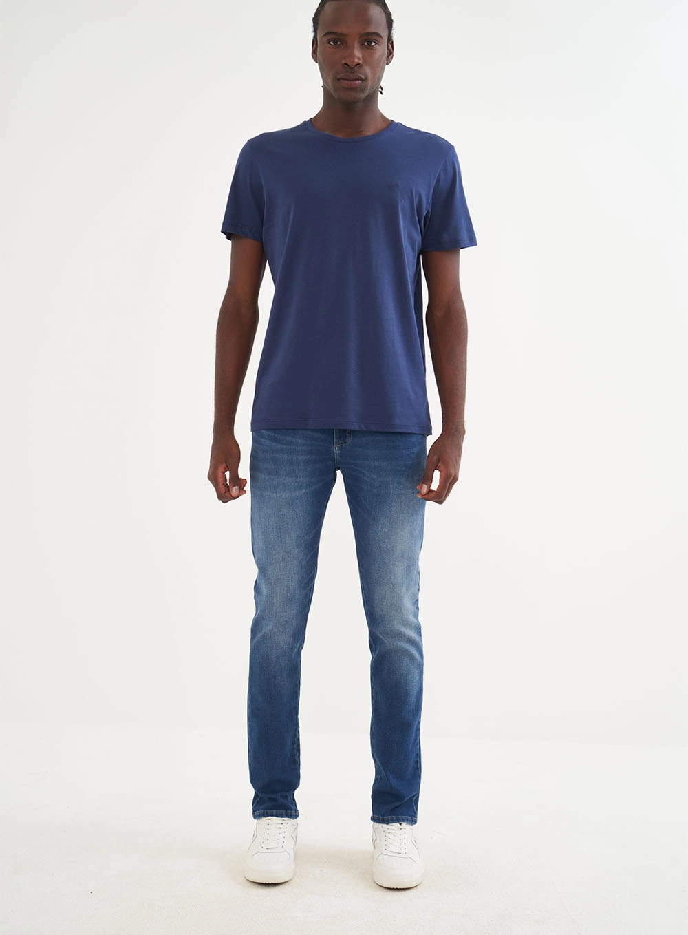 Calça Masculina Jeans Slim - Felipe Índigo