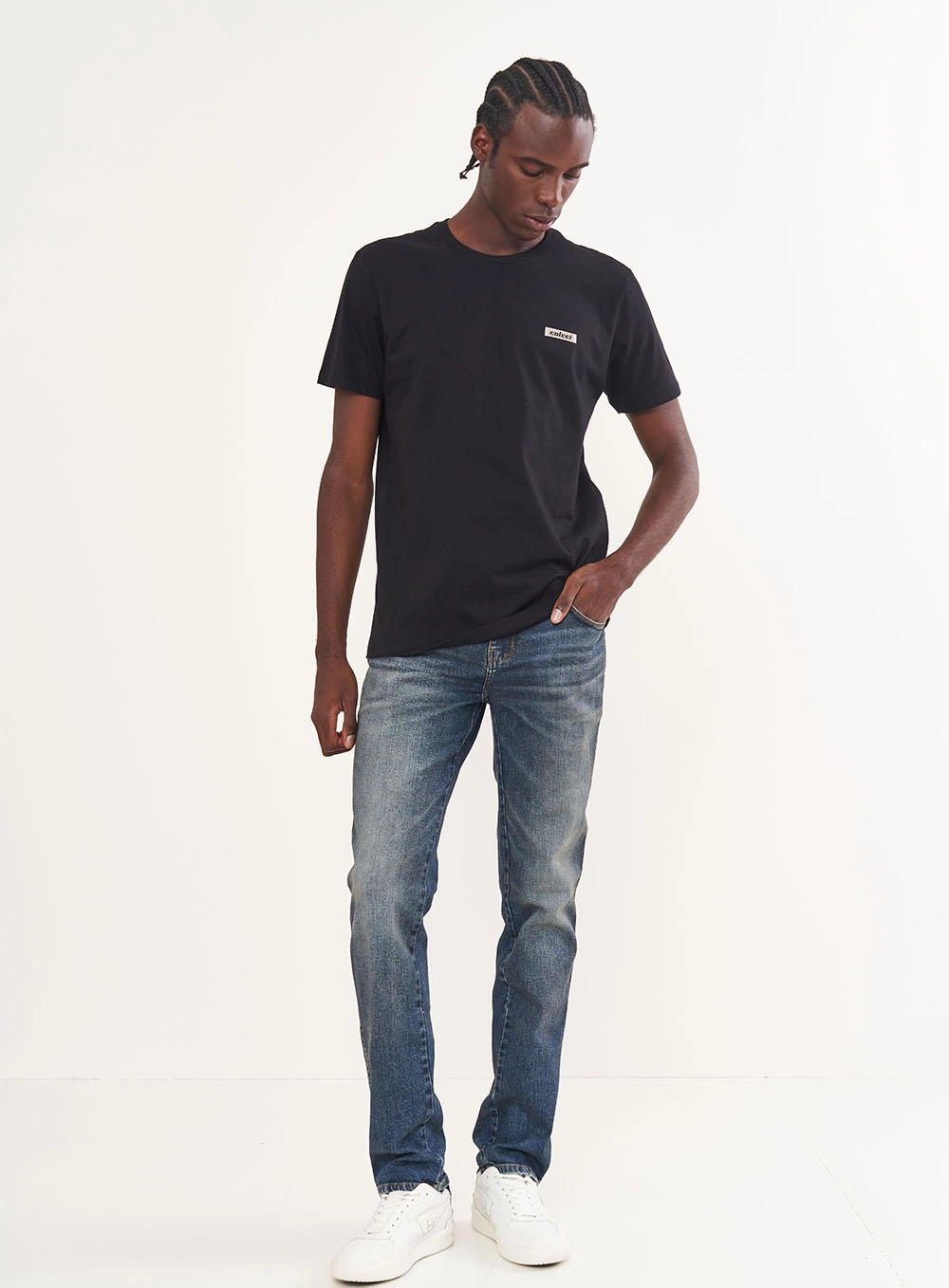 Calça Masculina Jeans Slim - Alex Índigo
