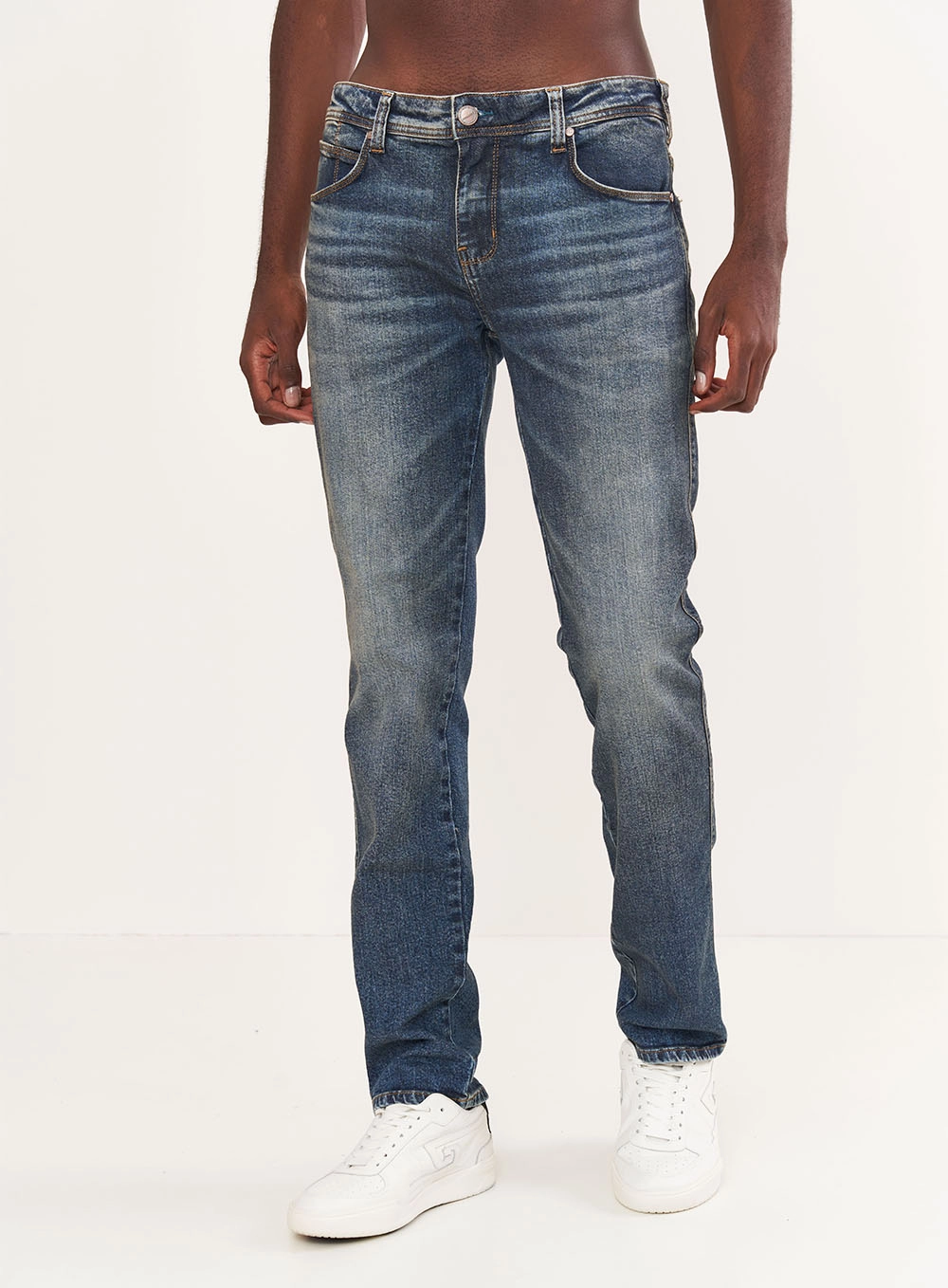 Calça Masculina Jeans Slim - Alex Índigo
