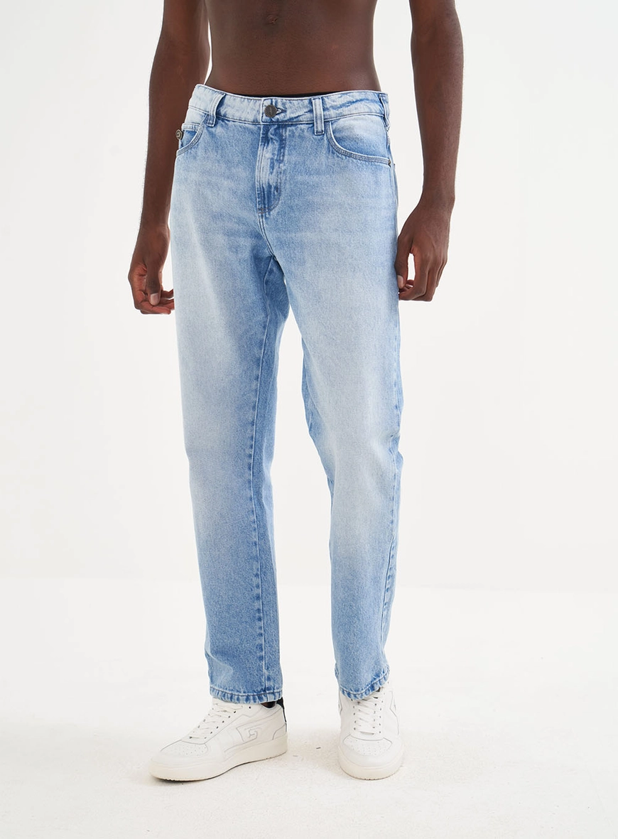Calça Masculina Jeans Reta