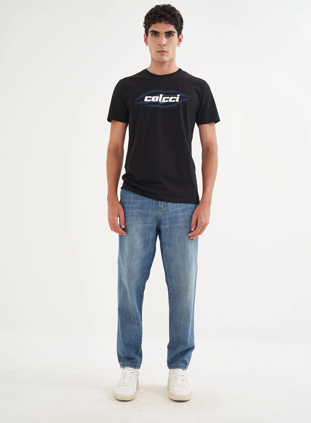 Calça Masculina Jeans Baggy New Chino Índigo
