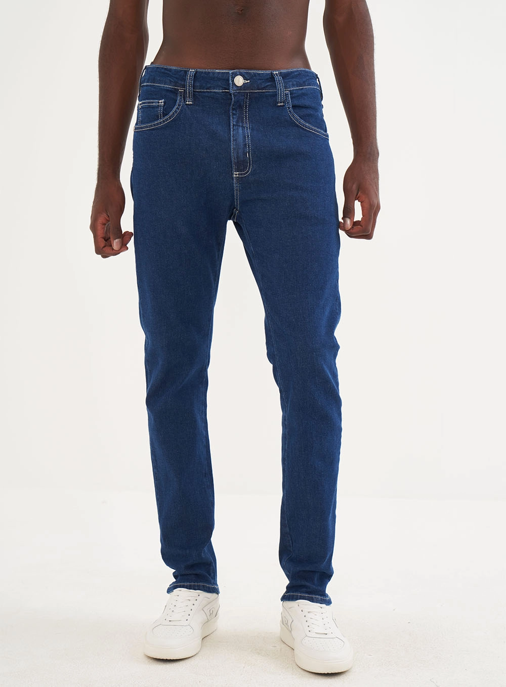 Calça Masculina Jeans New - Felipe Índigo