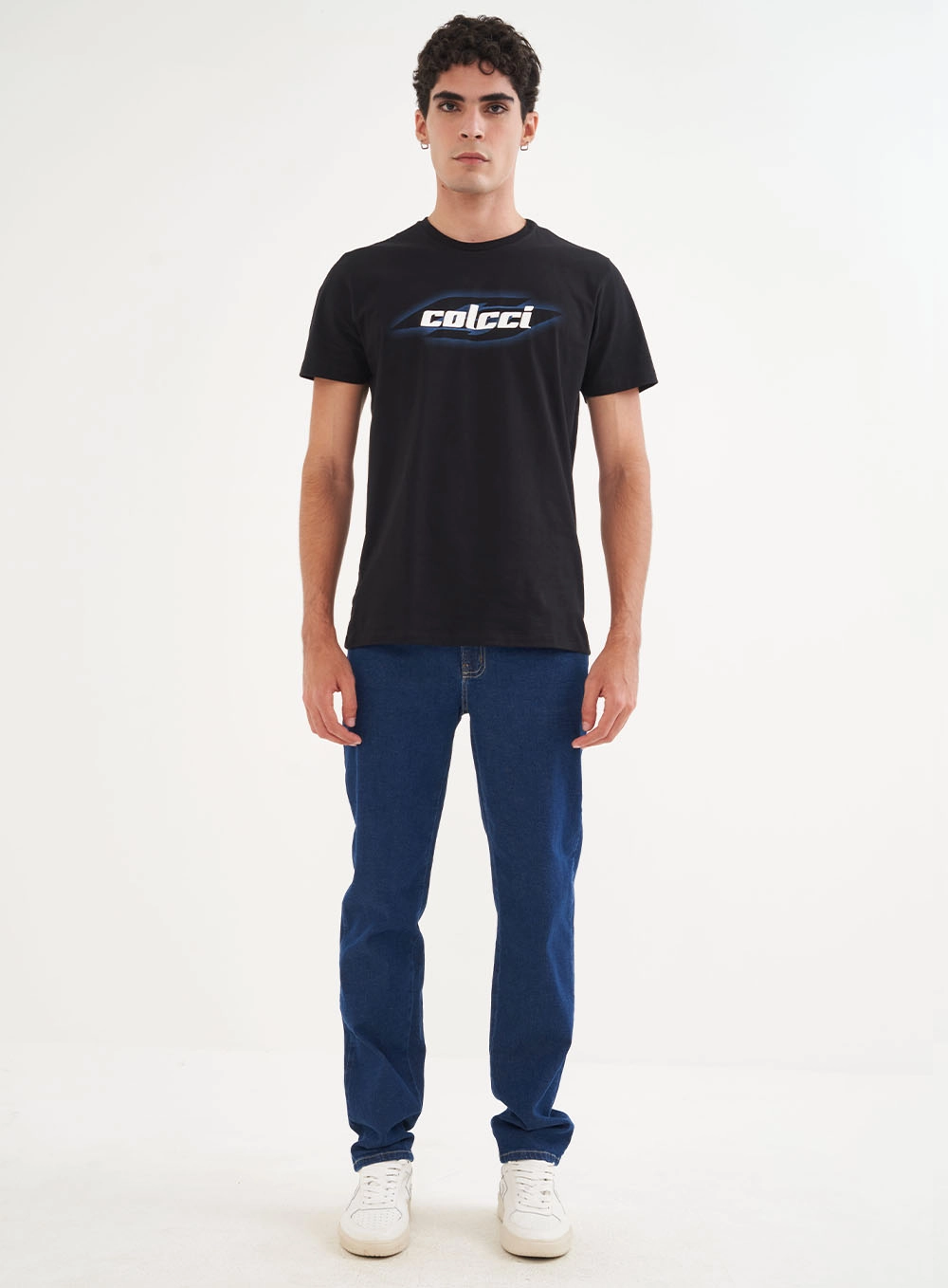 Calça Masculina Jeans Reta New - Alex Índigo