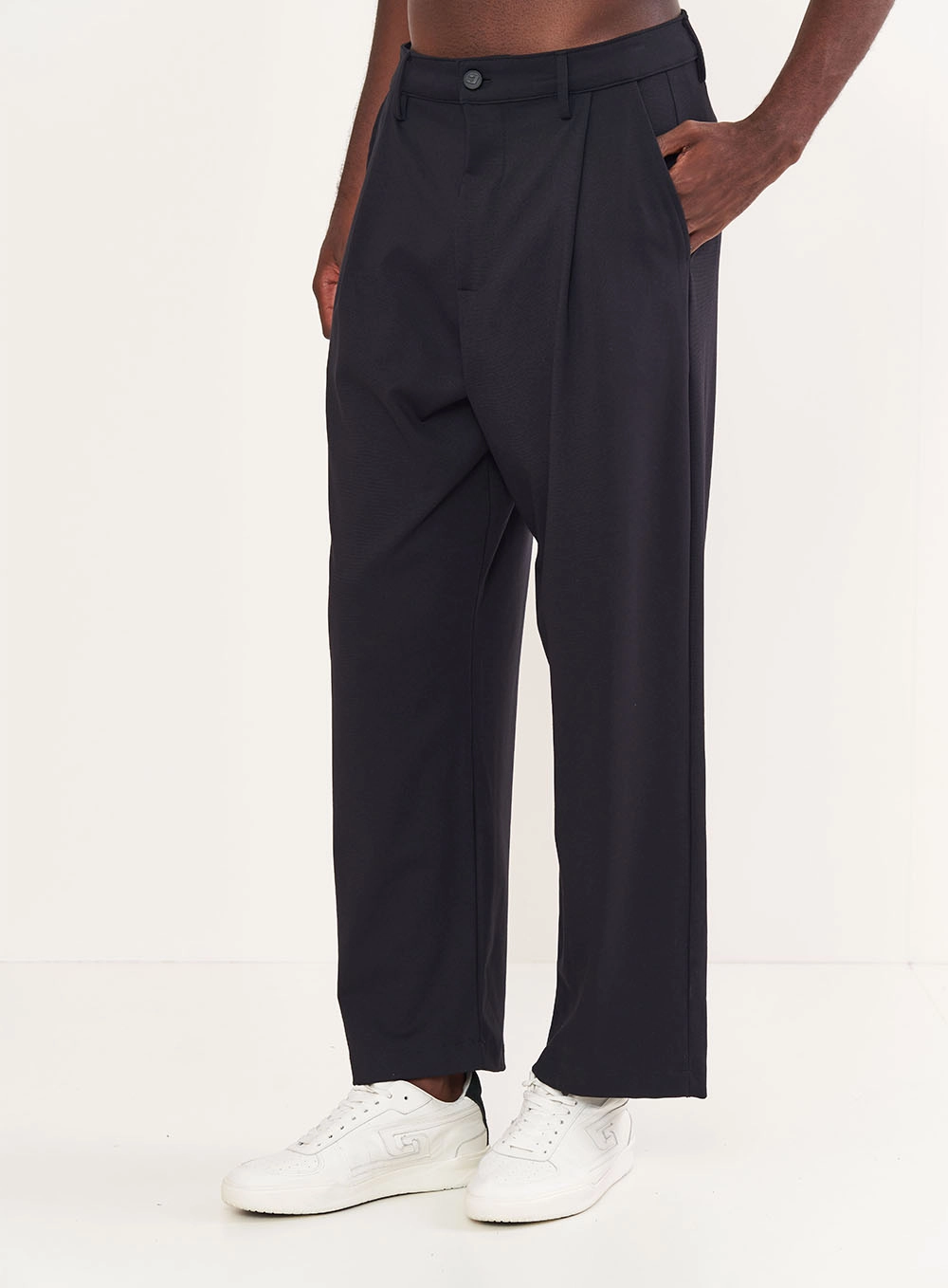 Calça Masculina Jeans Ampla - Slouchy Preto