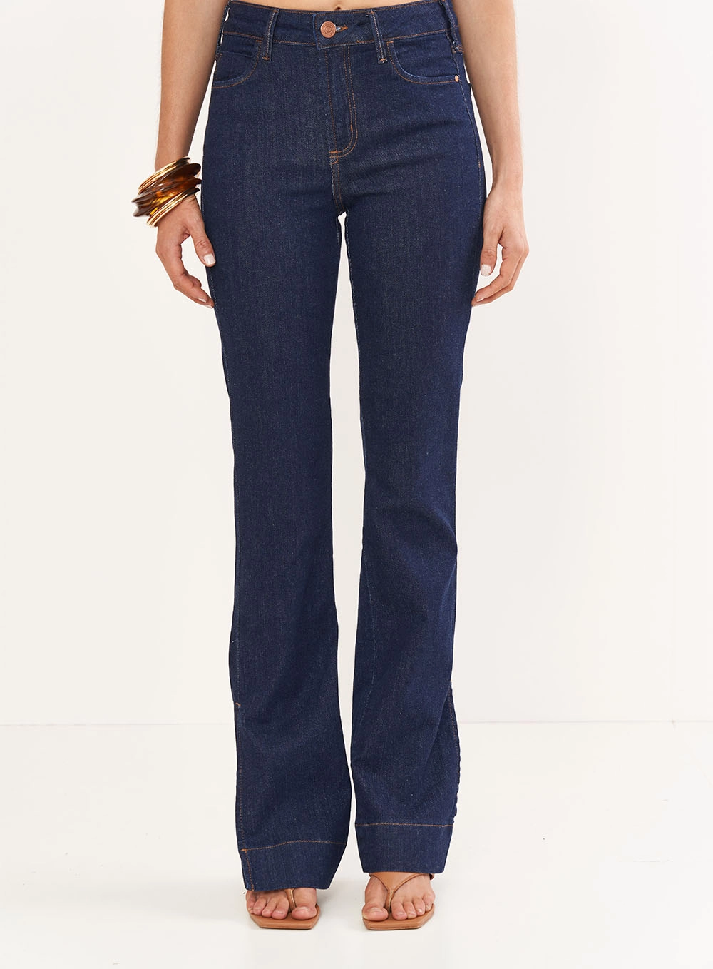 Calça Feminina Jeans Reta - Bia Índigo