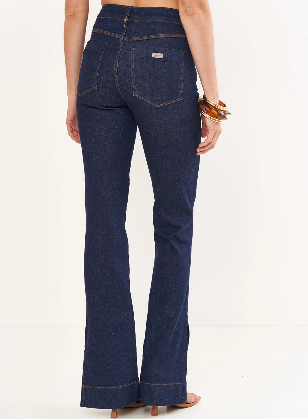 Calça Feminina Jeans Reta - Bia Índigo