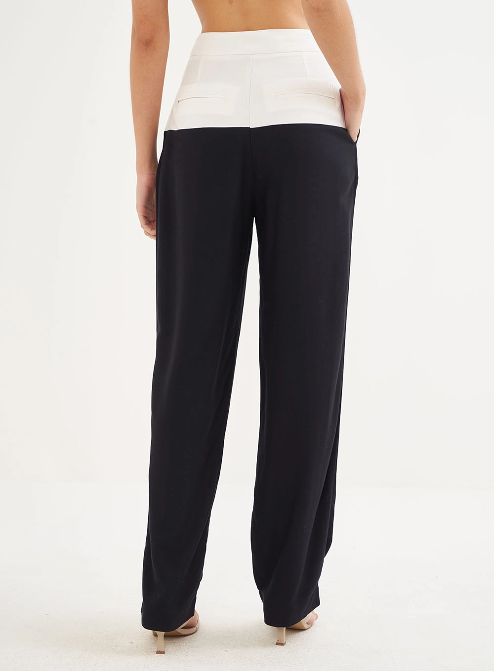 Calça Feminina Duo Color Preto