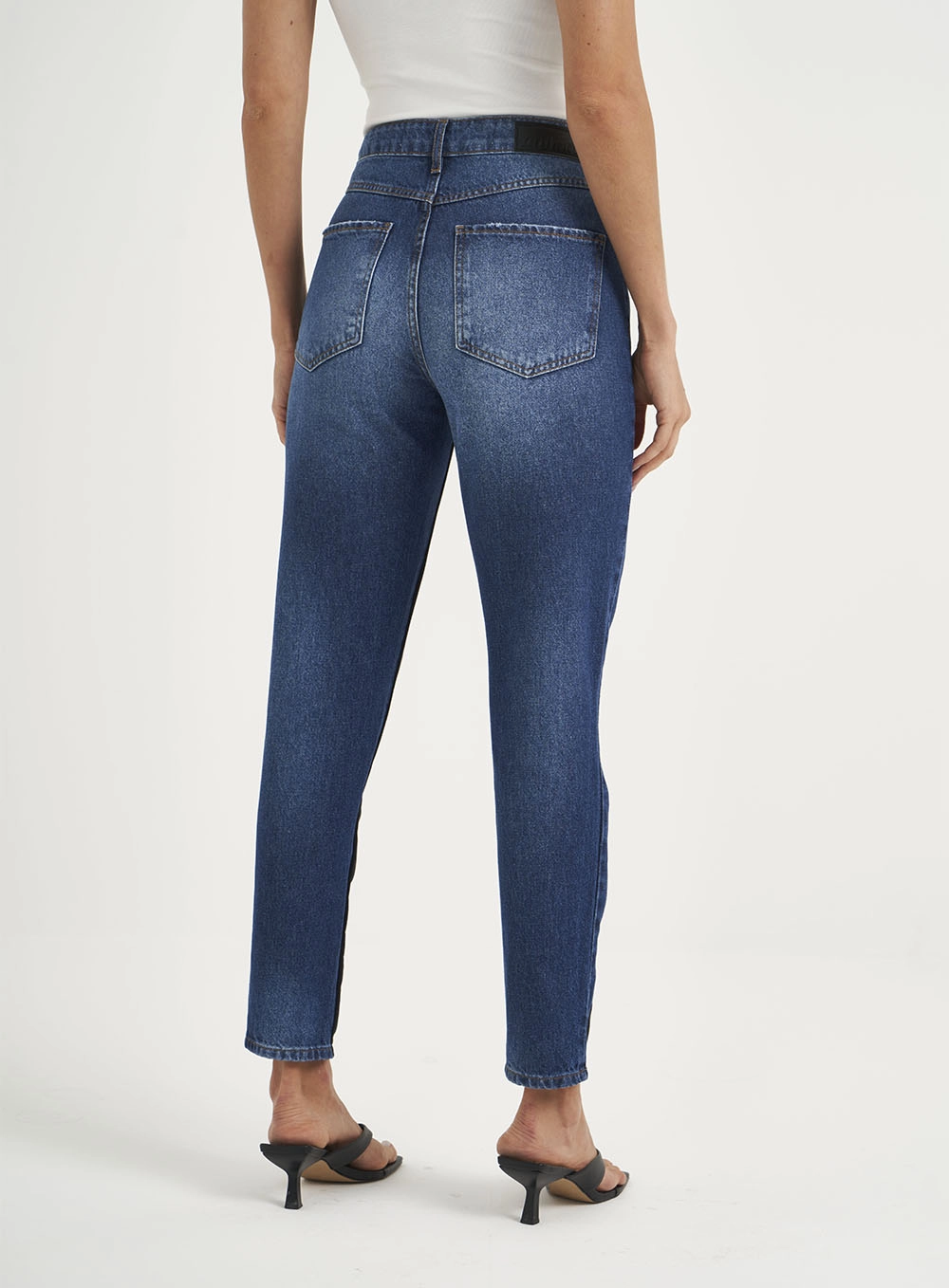 Calça Feminina Duo Color Bruna Índigo
