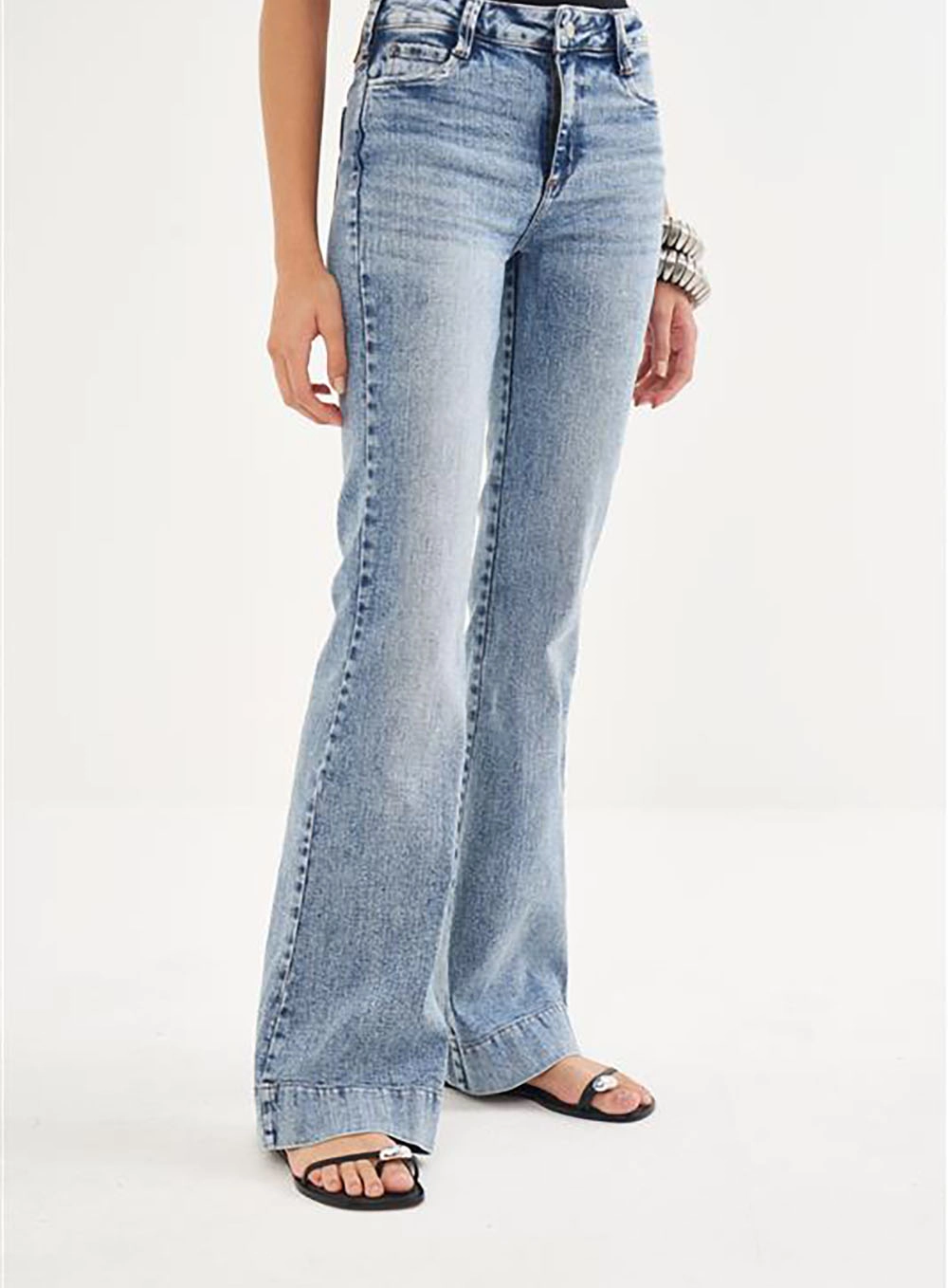 Calça Feminina Jeans Flare - Bia Índigo