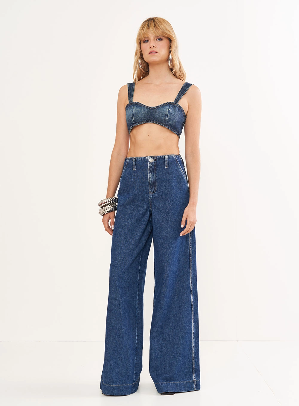 Calça Feminina Jeans Silvia - Riviera Índigo