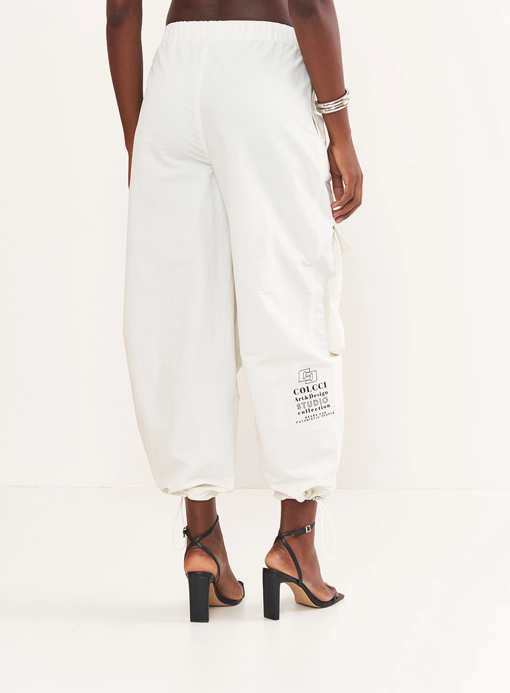 Calça Feminina Jogging Nylon - Riviera Off Shell