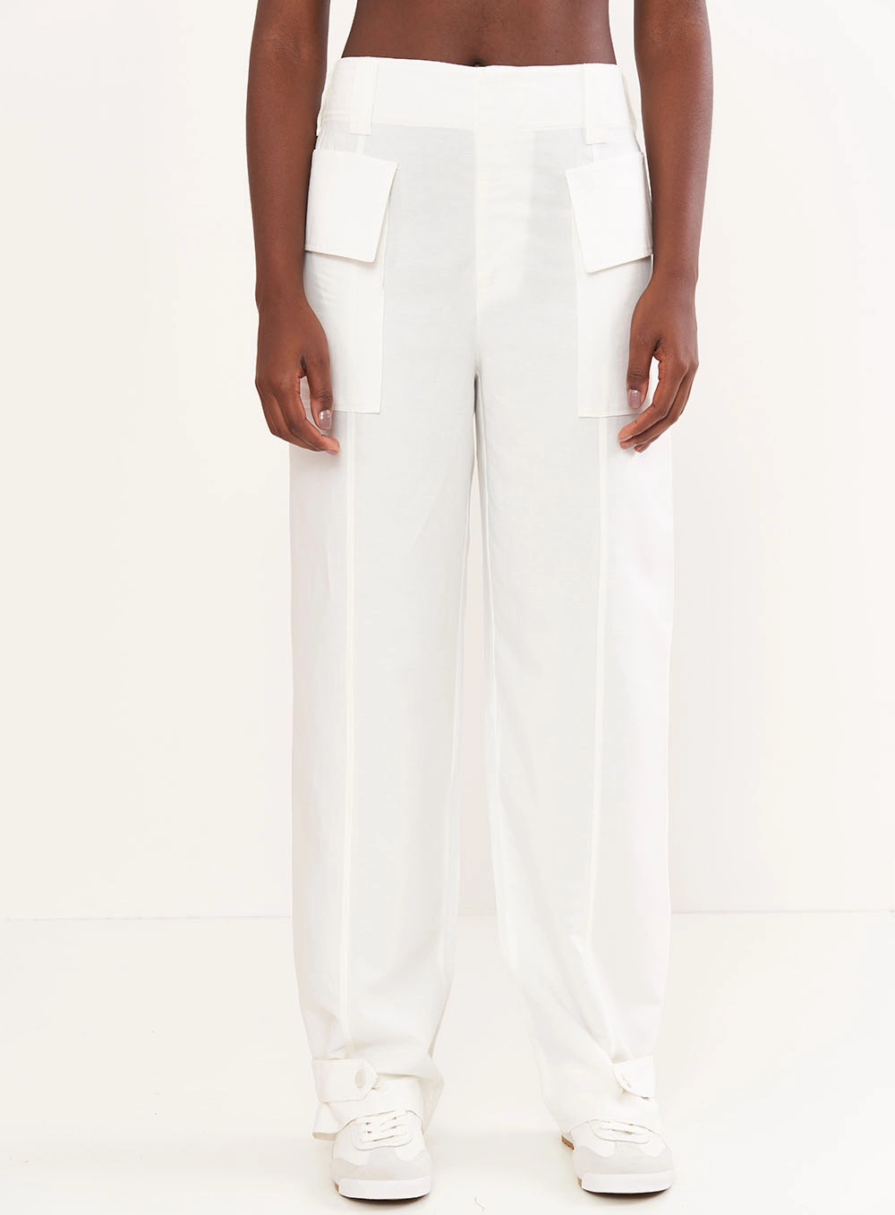 Calça Alfaiataria Com Bolsos Linho – Riviera Off Shell