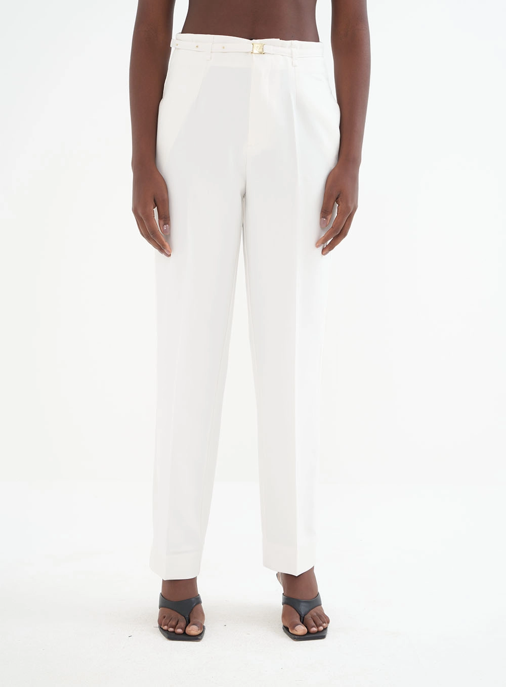 Calça Feminina Com Cinto Joana Off Shell