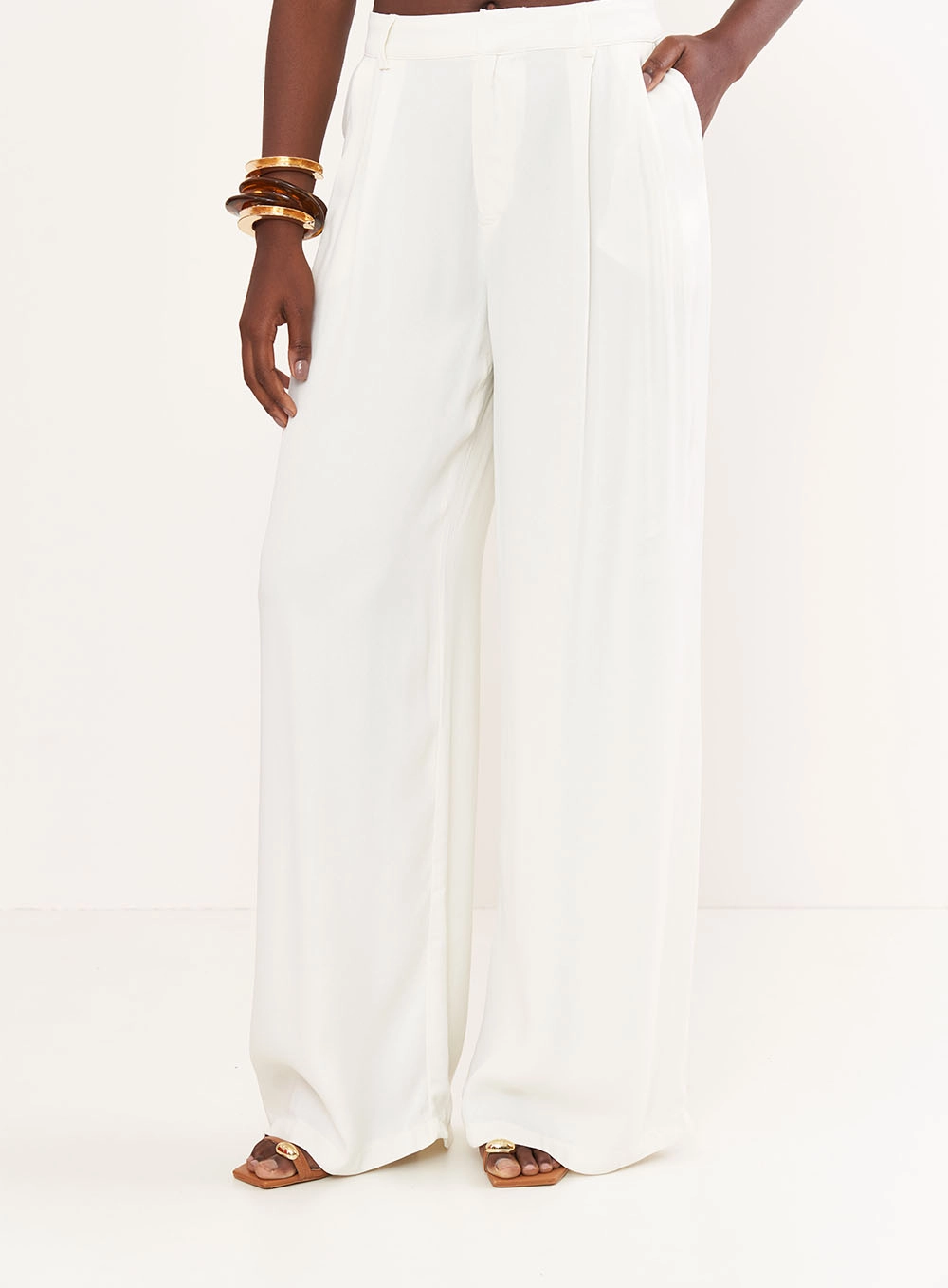 Calça Feminina Alfaiataria Joana - Riviera Off Shell