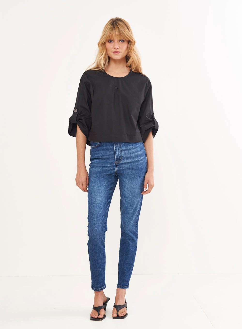 Calça Feminina Jeans Stretch - Bruna Índigo
