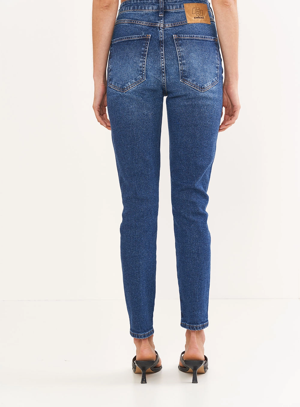 Calça Feminina Jeans Stretch - Bruna Índigo