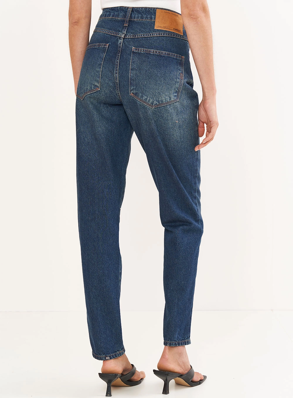 Calça Feminina Jeans Reta - Bruna Índigo