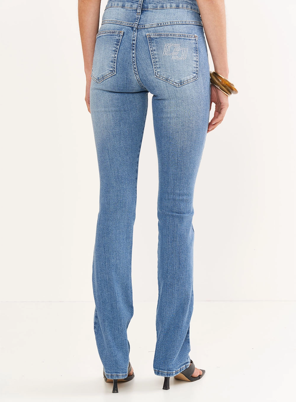 Calça Feminina Jeans Reta - Bia Índigo