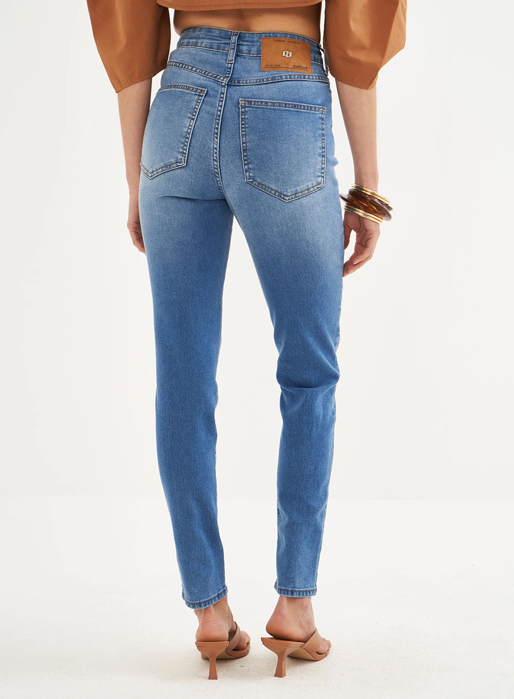 Calça Feminina Jeans Stretch - Bruna Índigo