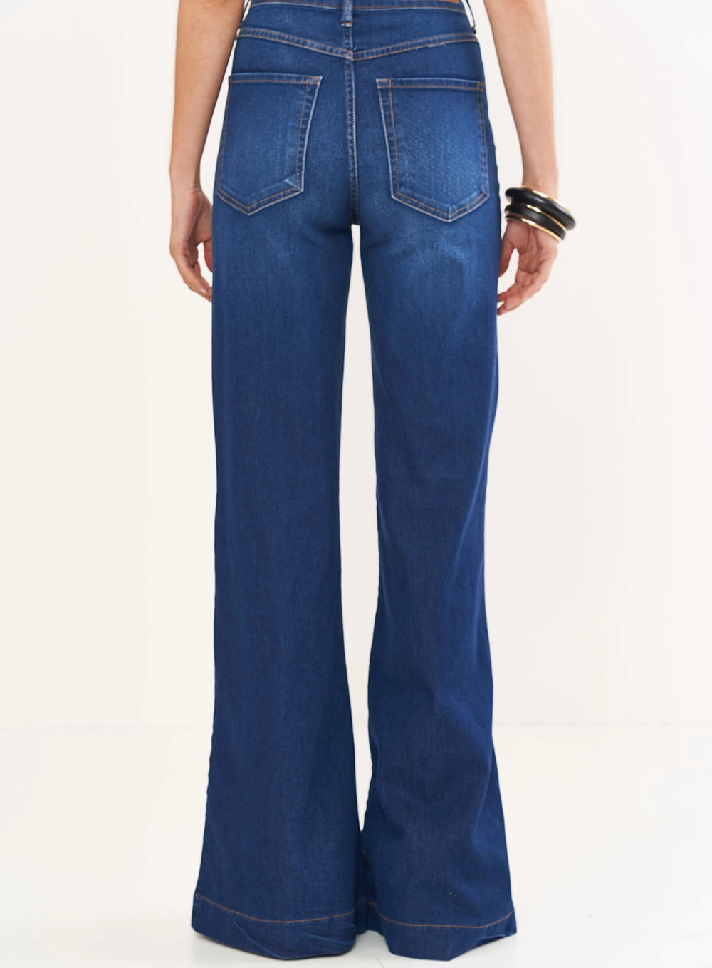 Calça Feminina Jeans Boot Cut - Bruna Índigo