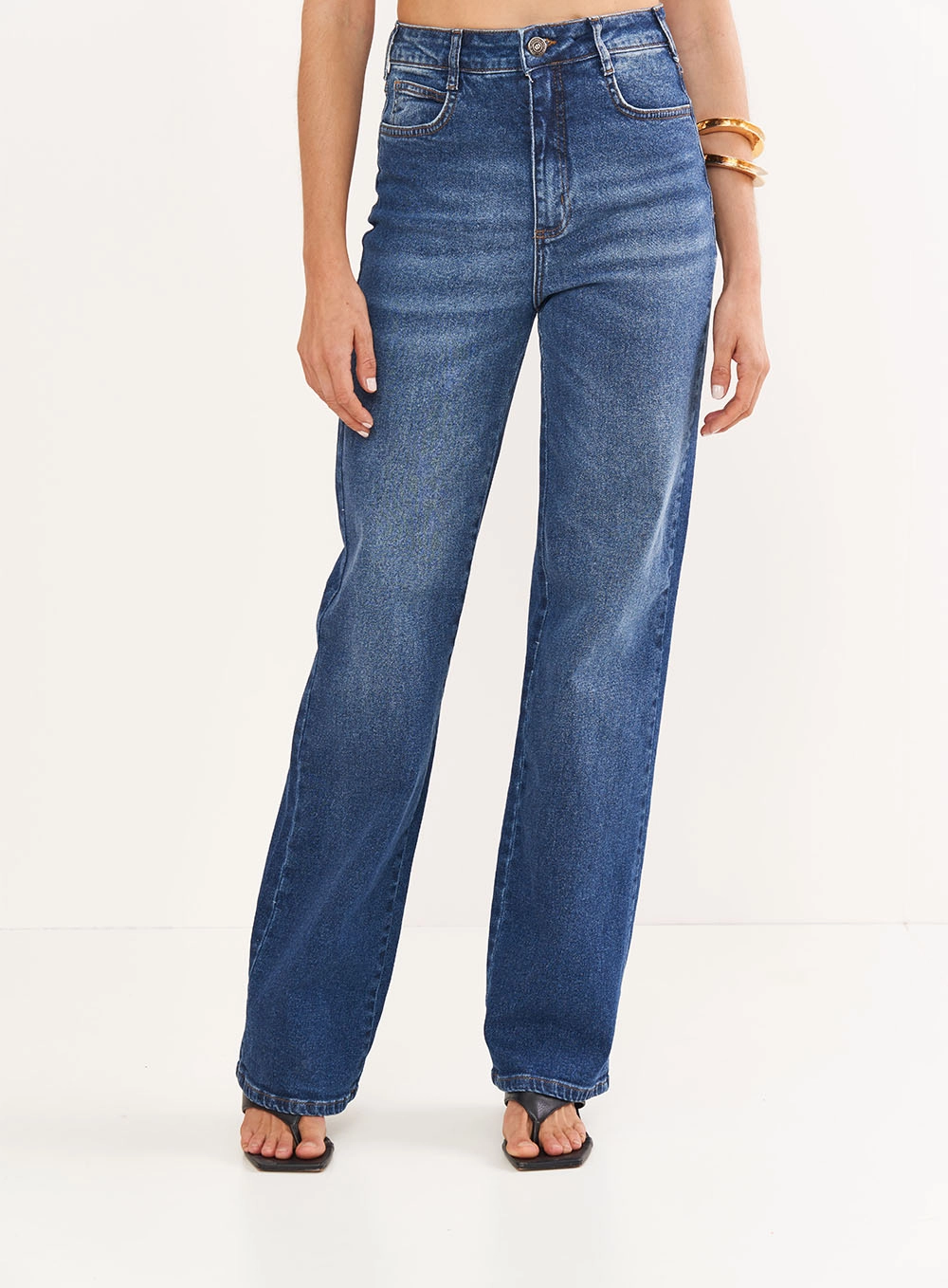 Calça Jeans Feminina Stretch - Juliette Índigo