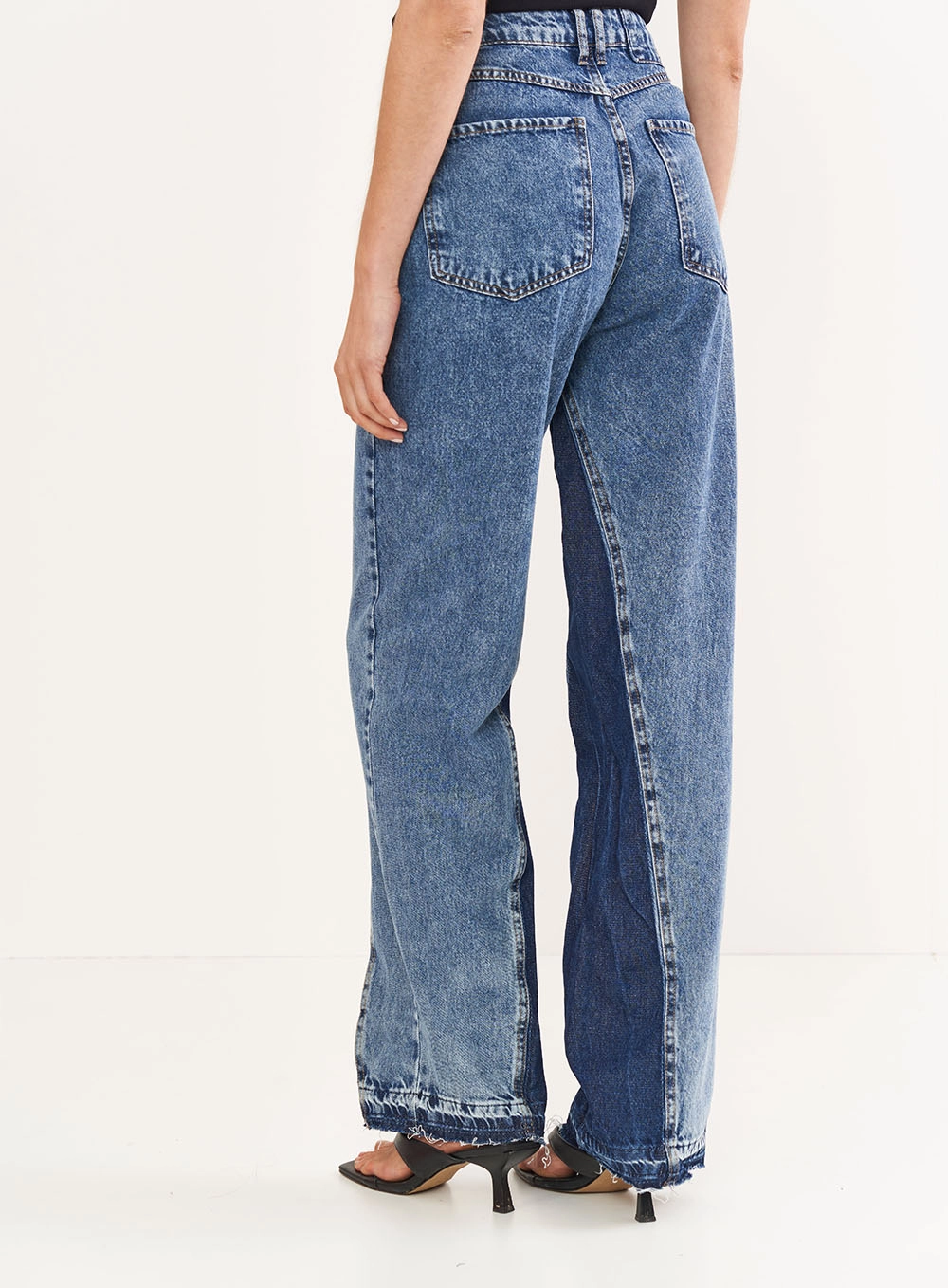 Calça Feminina Jeans Duo Color - Juliette Índigo