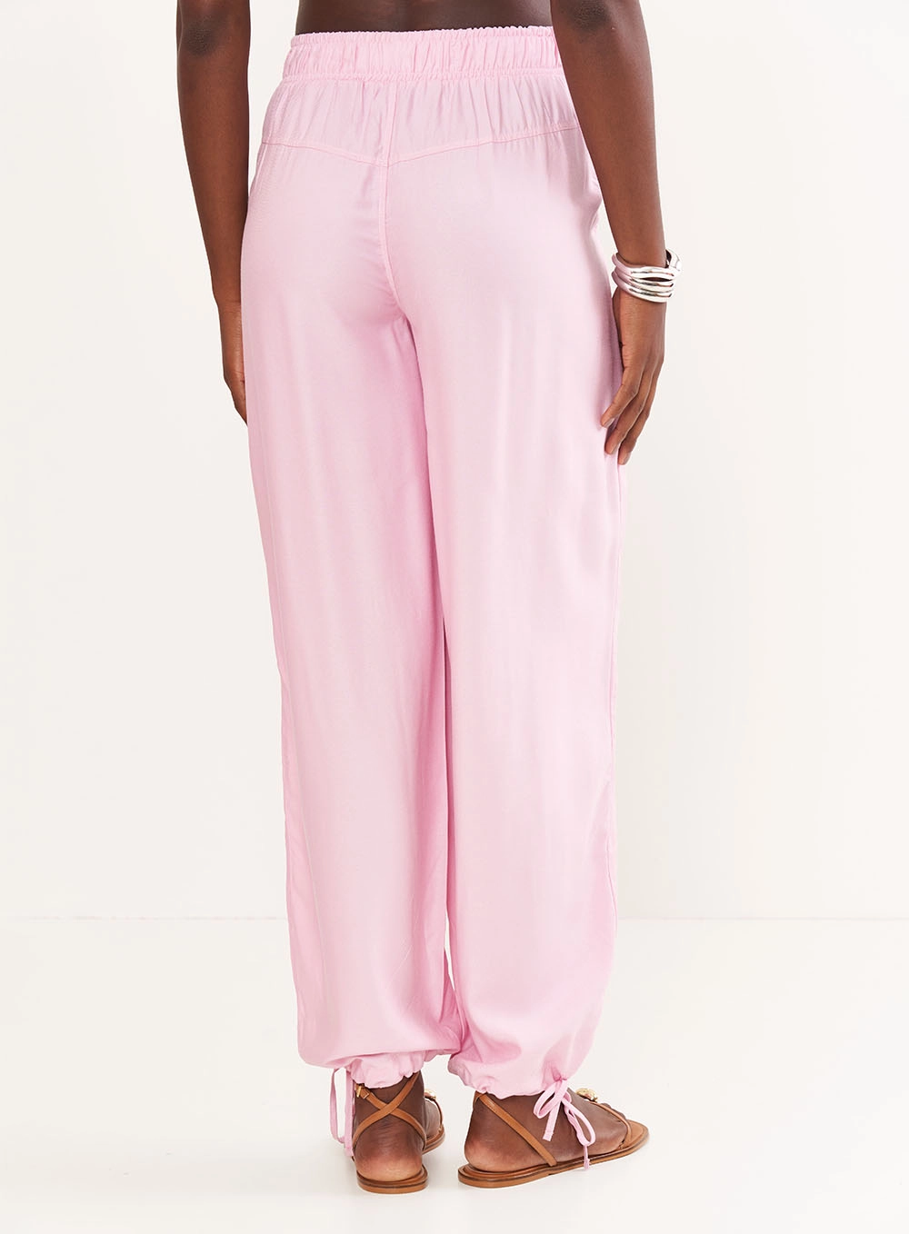 Calça Feminina Barril Rosa