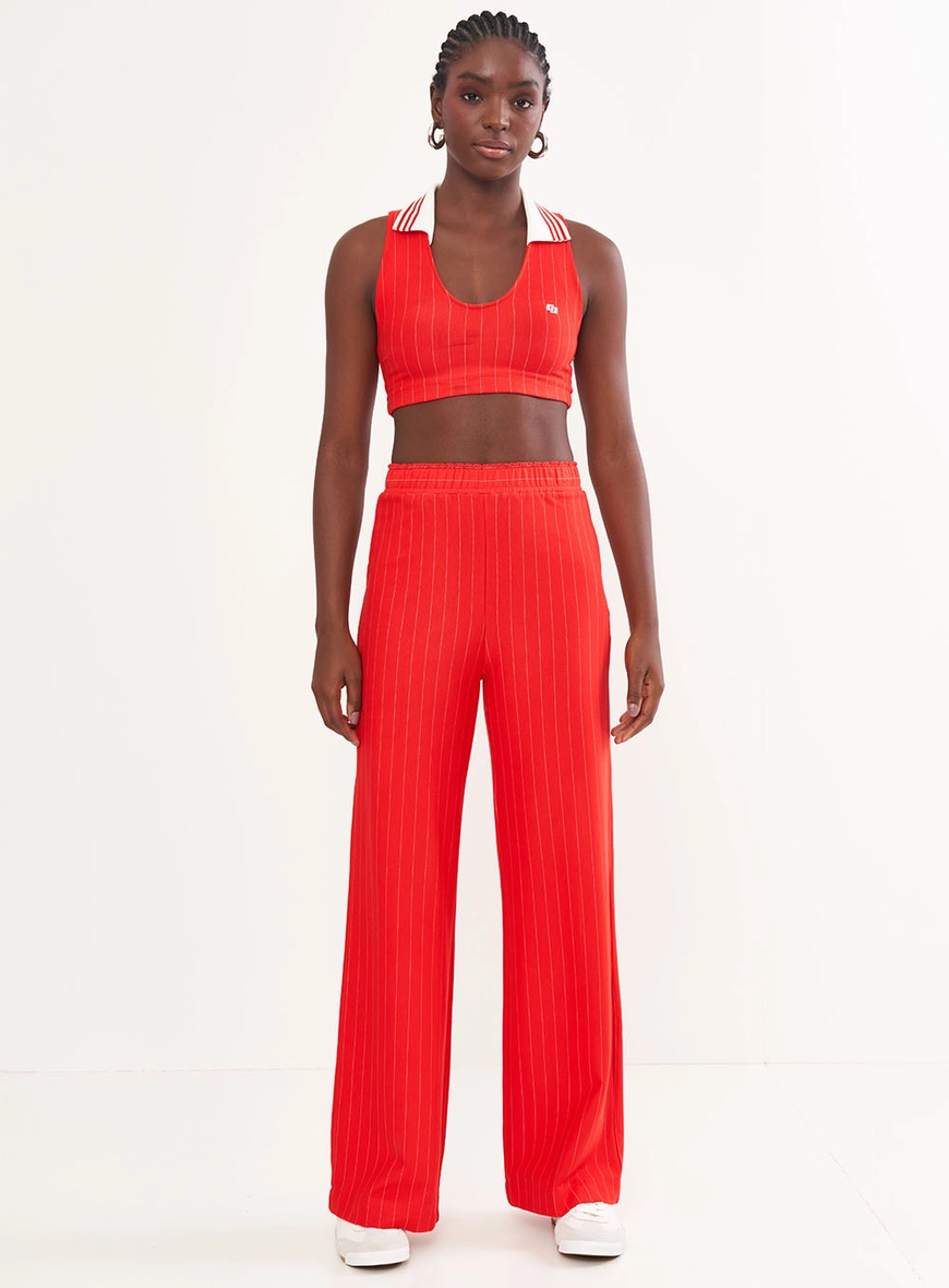 Calça Feminina Alfaiataria Listrada - Riviera