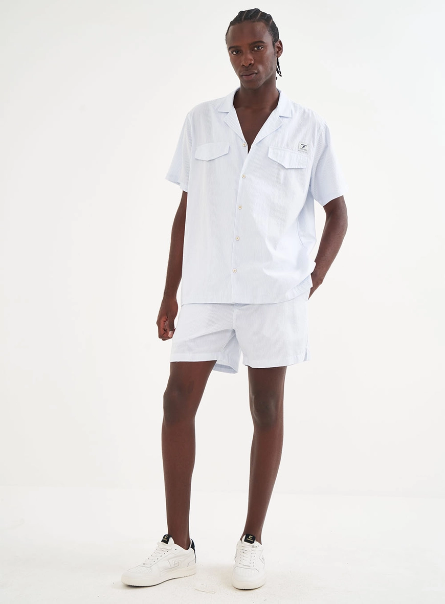 Bermuda Masculina Listrada - Beachshort