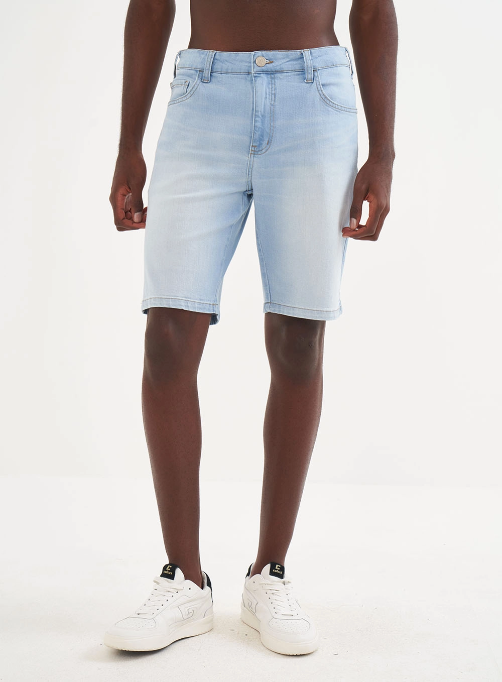 Bermuda Masculina Jeans -  Davi Índigo
