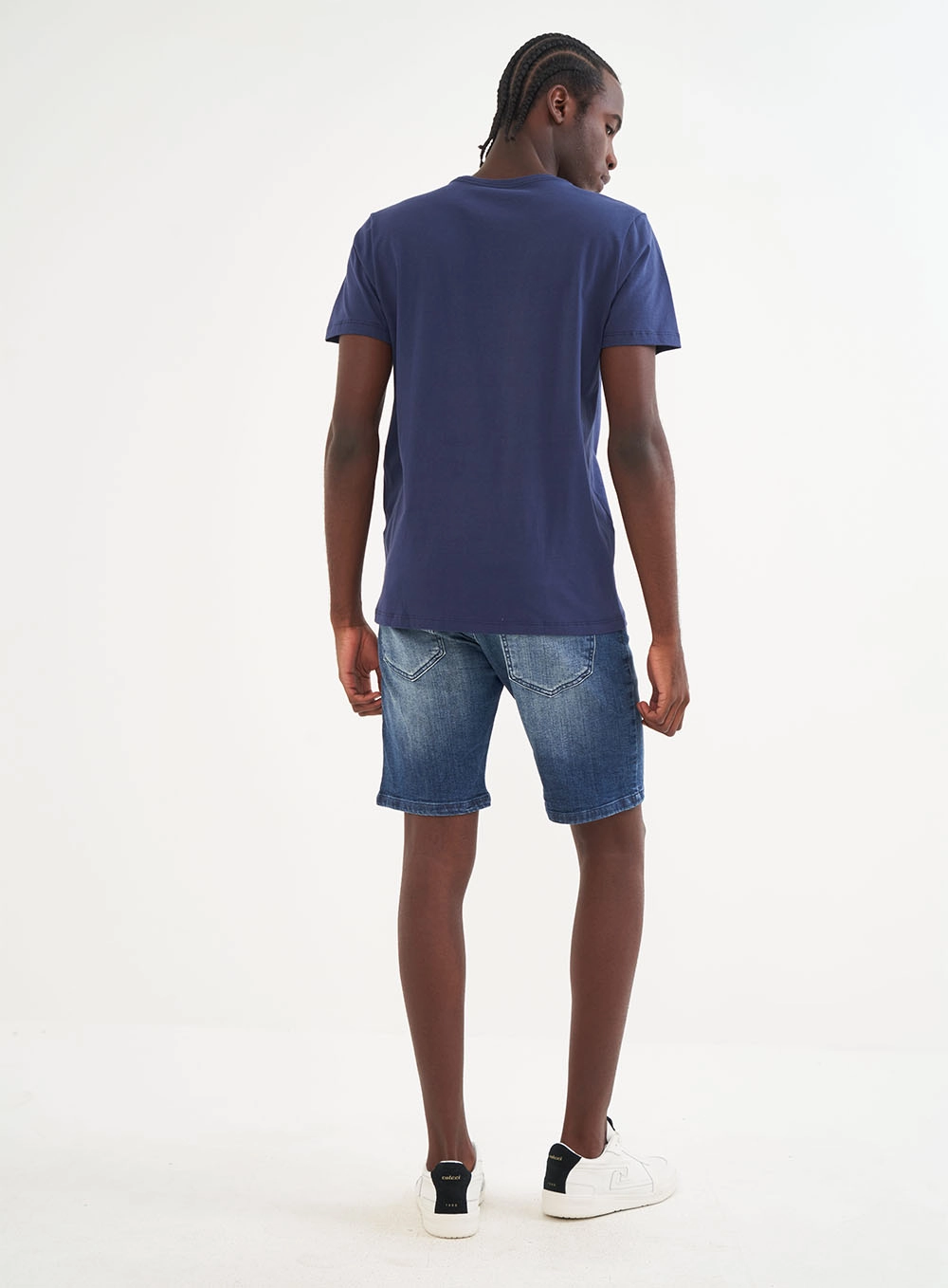 Bermuda Jeans Masculina Davi Índigo