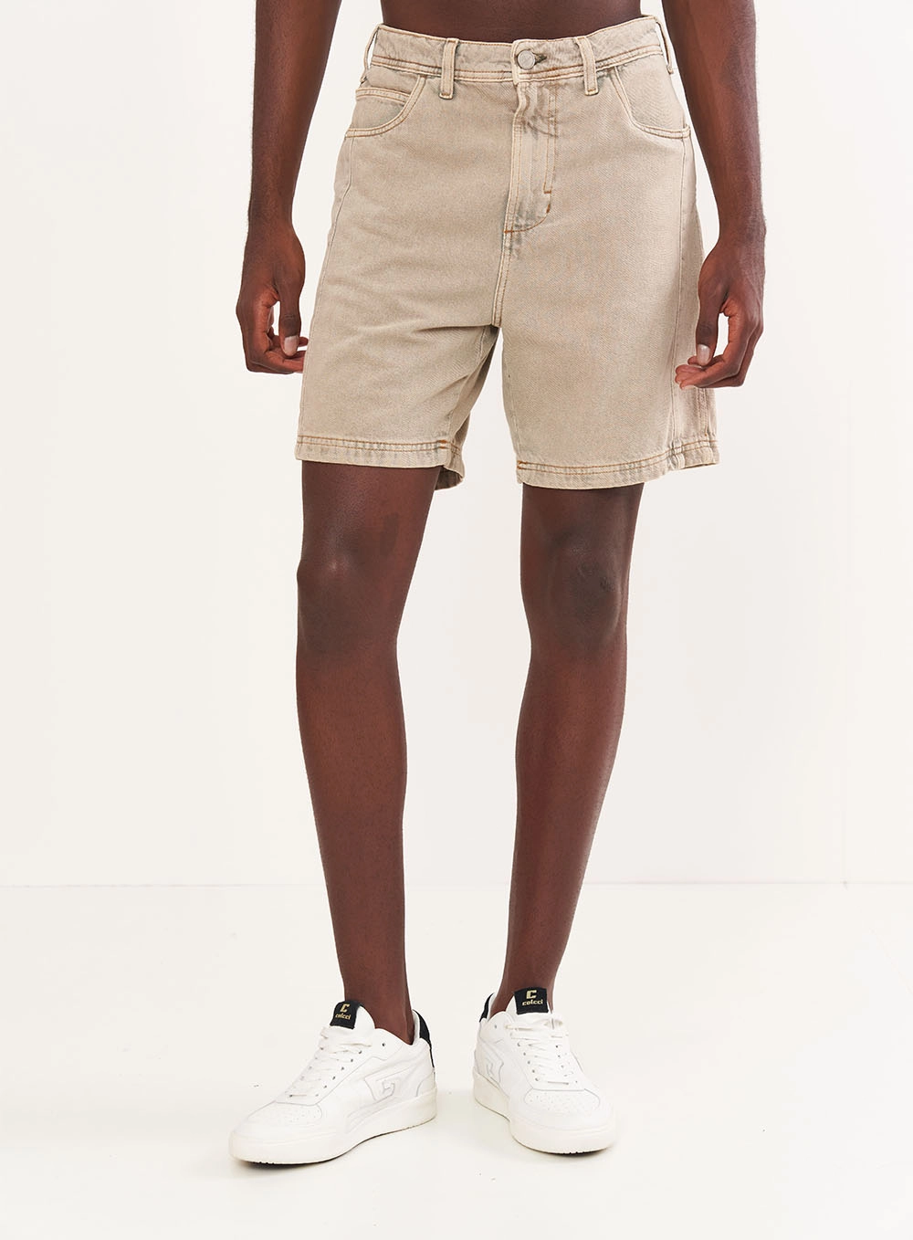 Bermuda Masculina Jeans - Loose Índigo