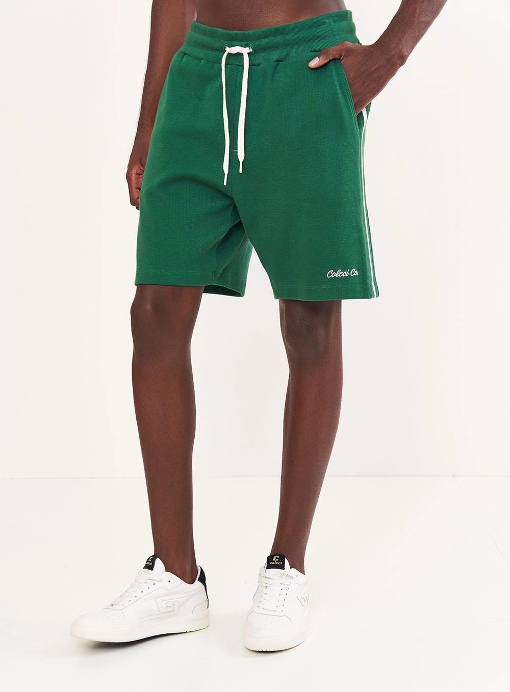 Bermuda Masculina Slim Verde