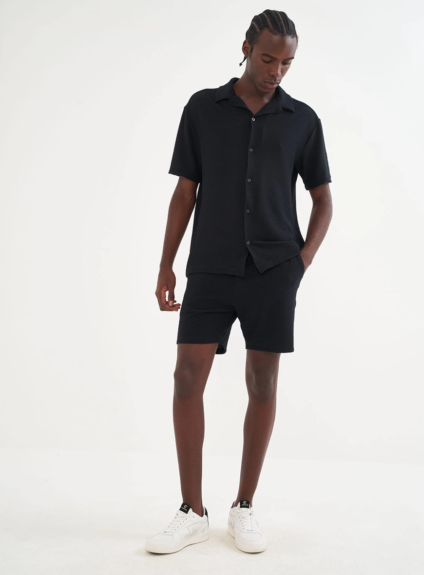 Bermuda Masculina Texturizada