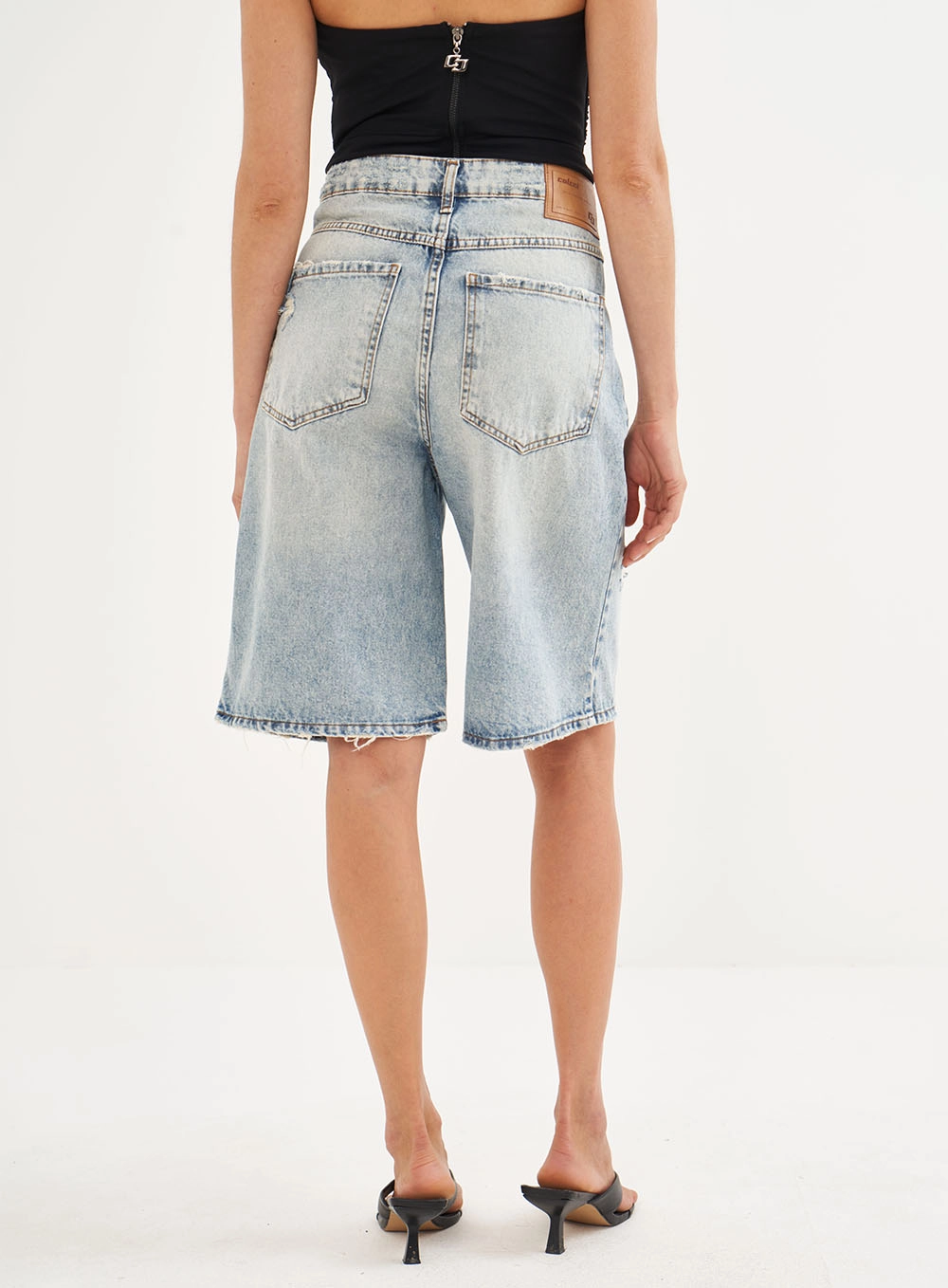 Bermuda Feminina Jeans - Gigi Índigo