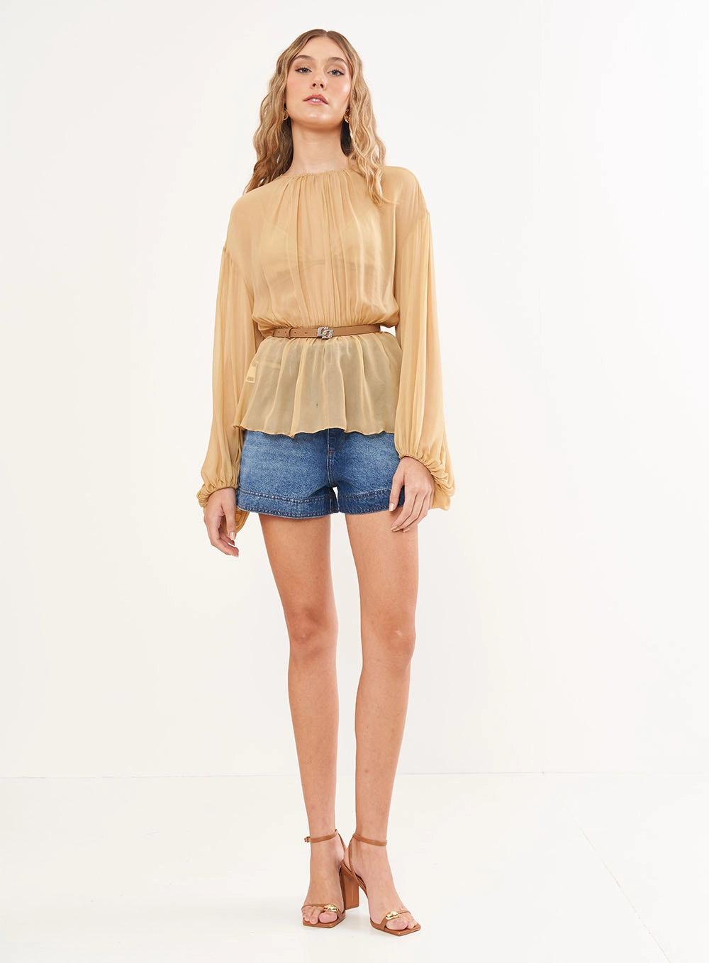 Short Jeans Joana Índigo