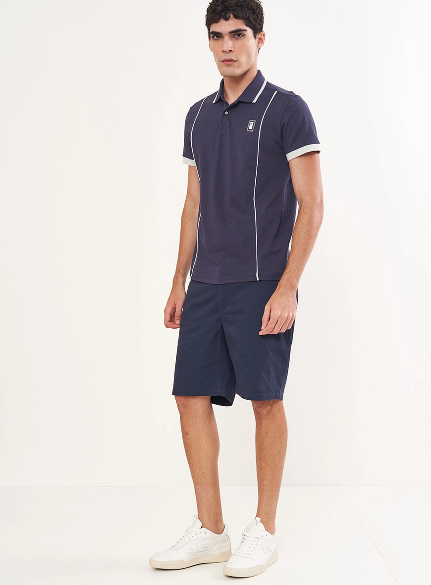 Polo Masculina Manga Curta