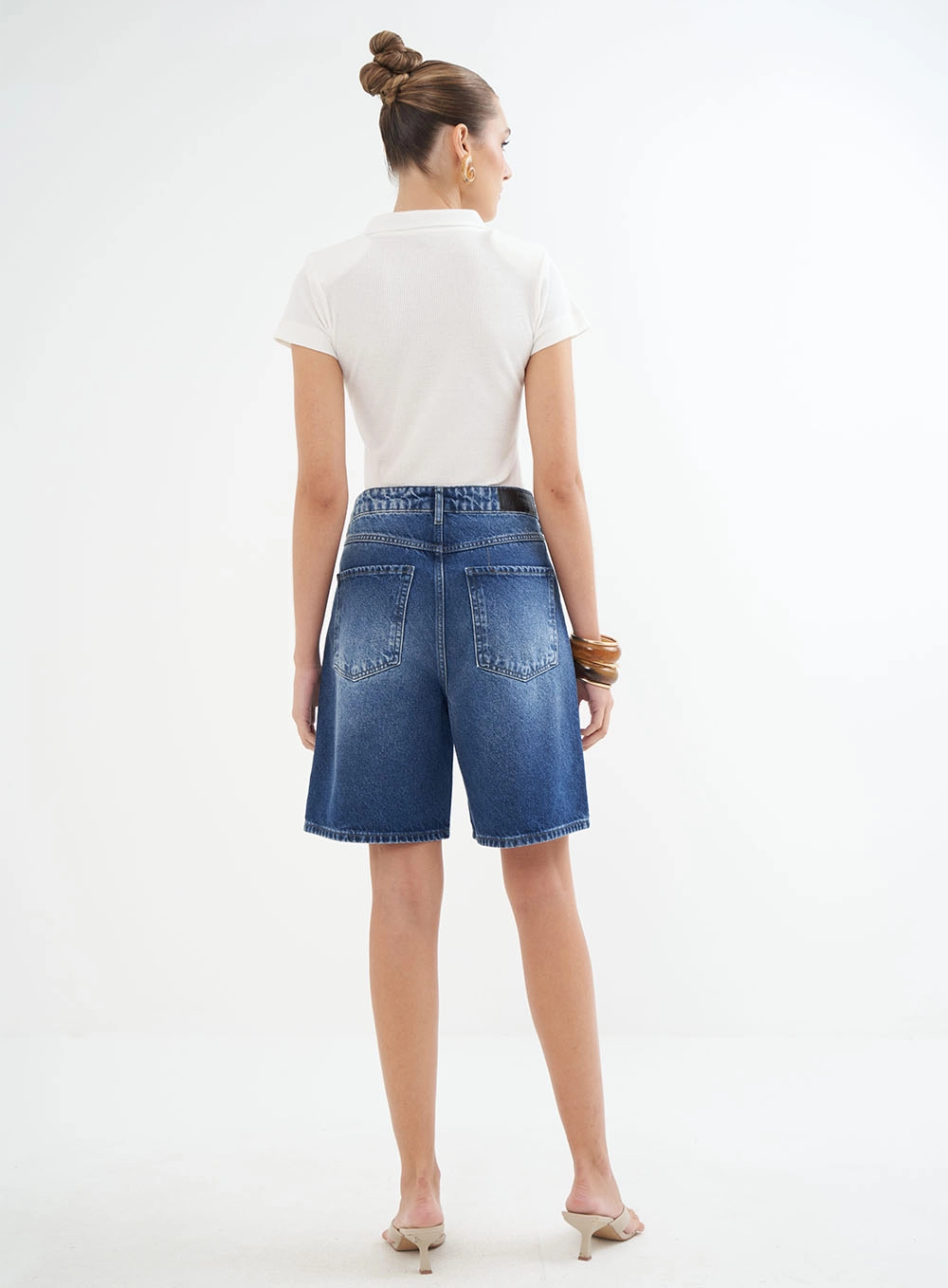 Polo Feminina Basic Off Shell