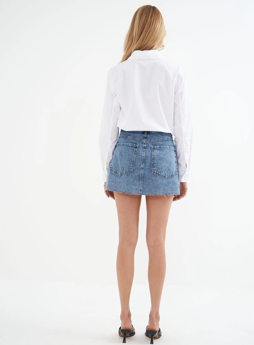 Camisa Feminina Alfaiataria Manga Longa - Riviera Off Shell