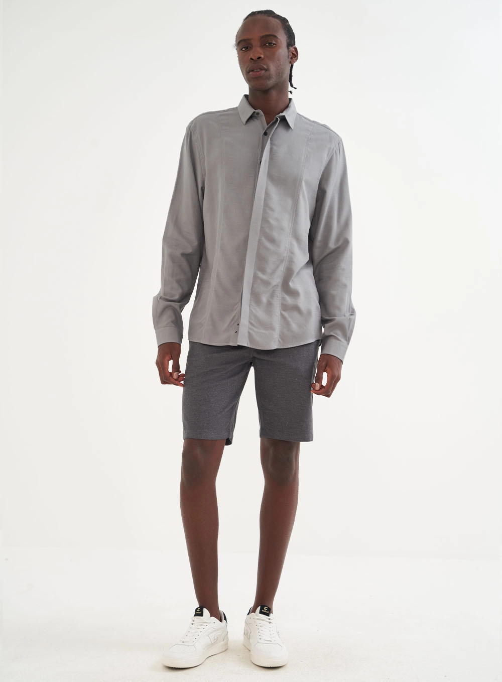 Camisa Masculina Alfaitaria Listrada - Box | Colcci