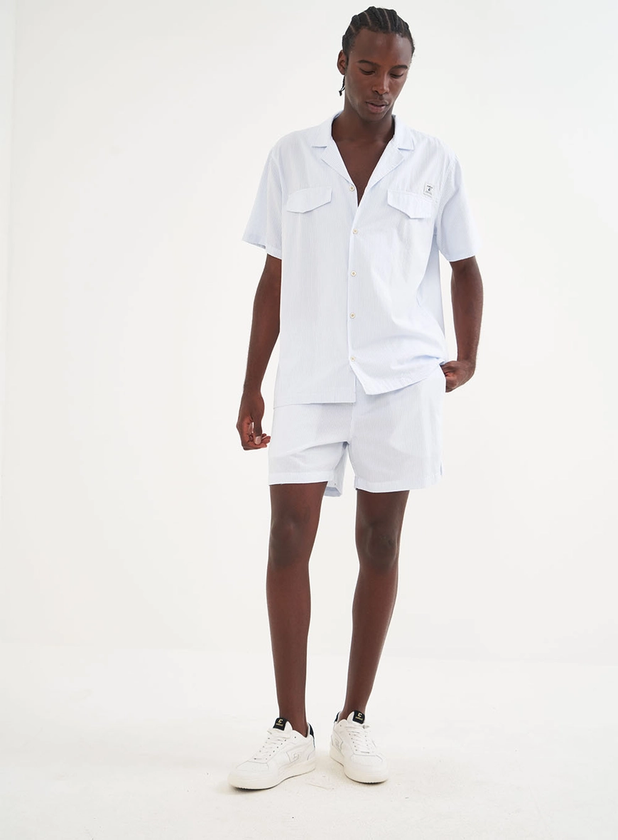 Camisa Masculina Listrada -  Box