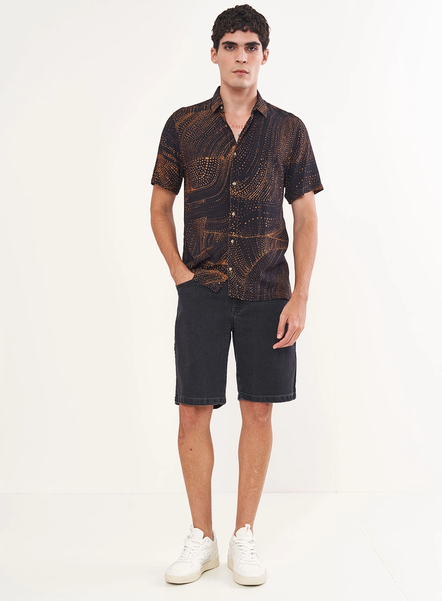 Camisa Estampada Relax