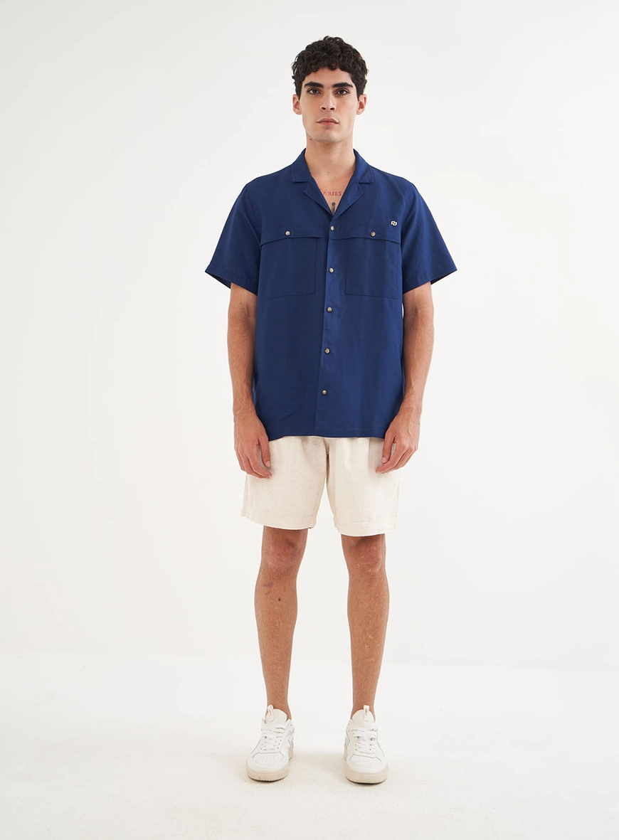 Camisa Linho Box