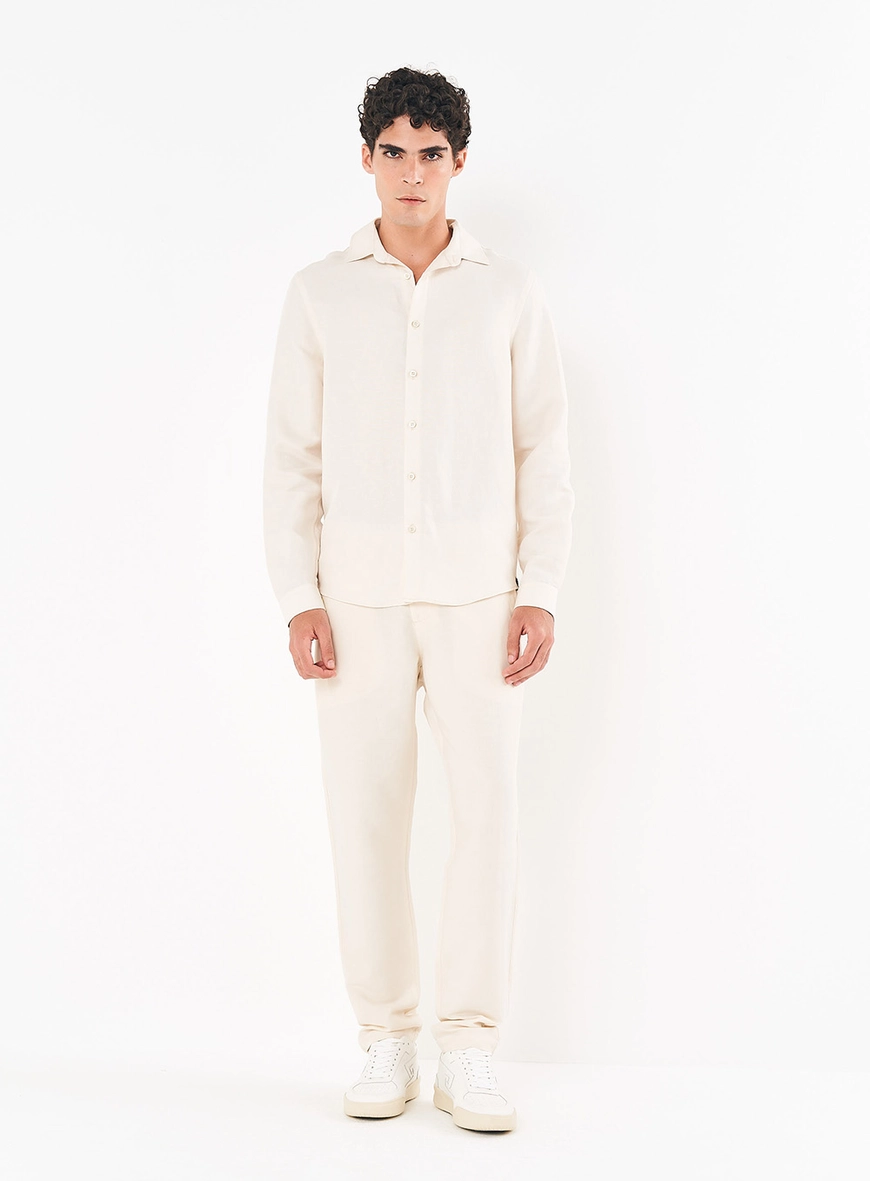 Camisa Masculina Linho Relax