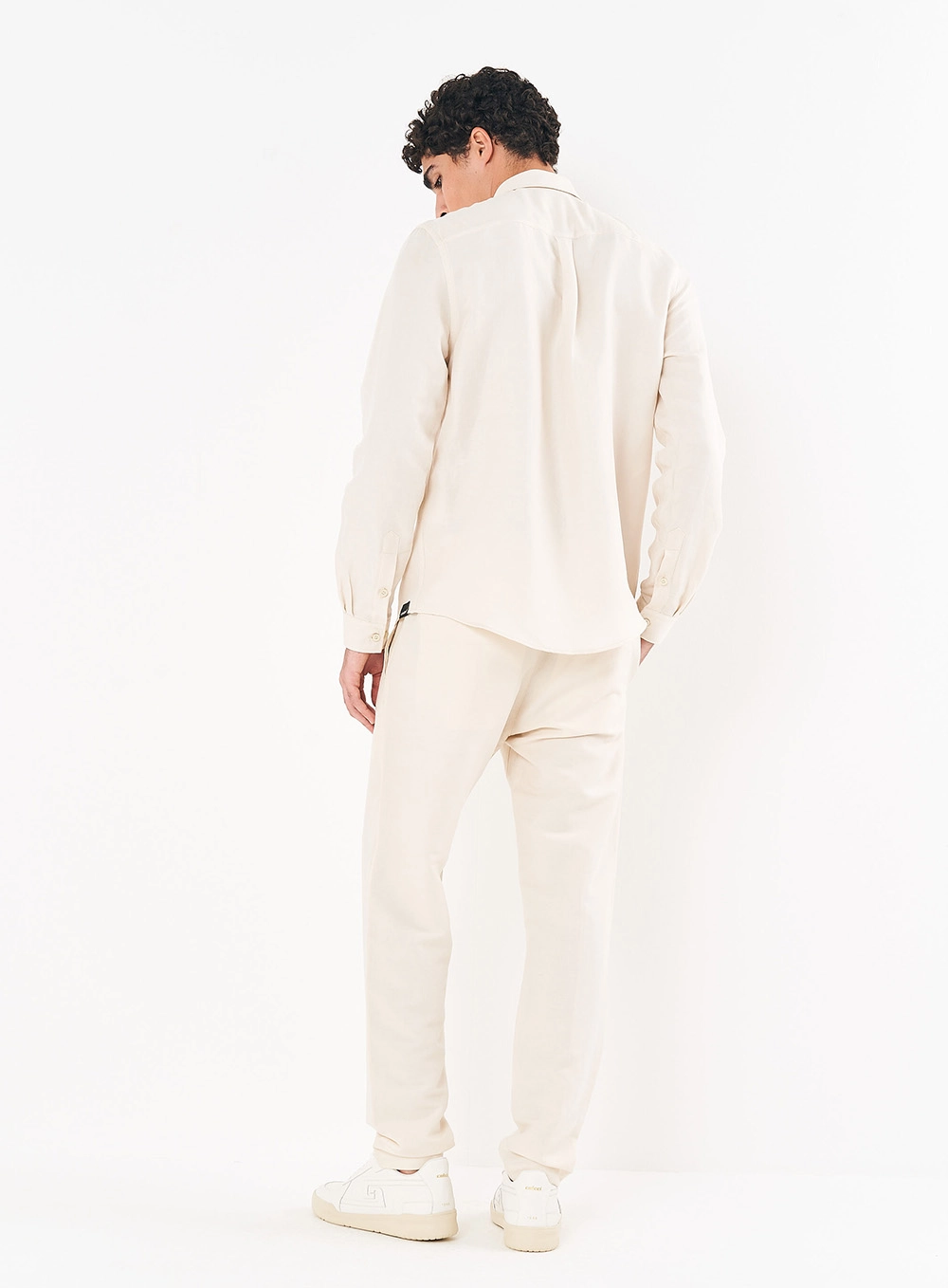 Camisa Masculina Linho Relax Off Shell