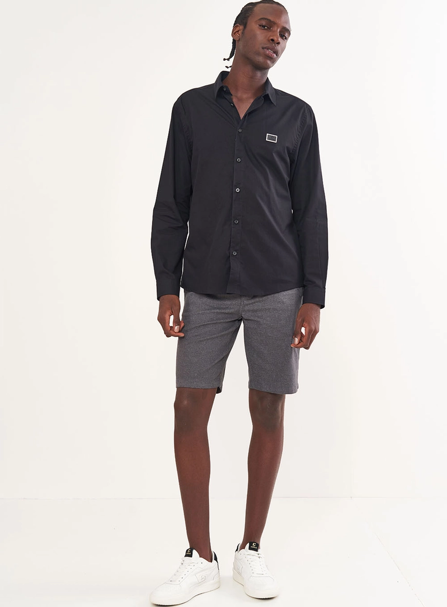 Camisa Masculina Manga Longa - Relax